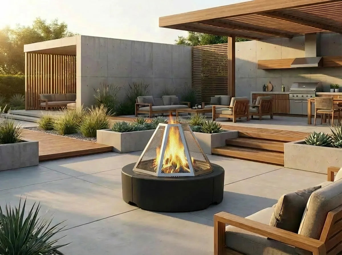 Foyer OROS Noir minéral